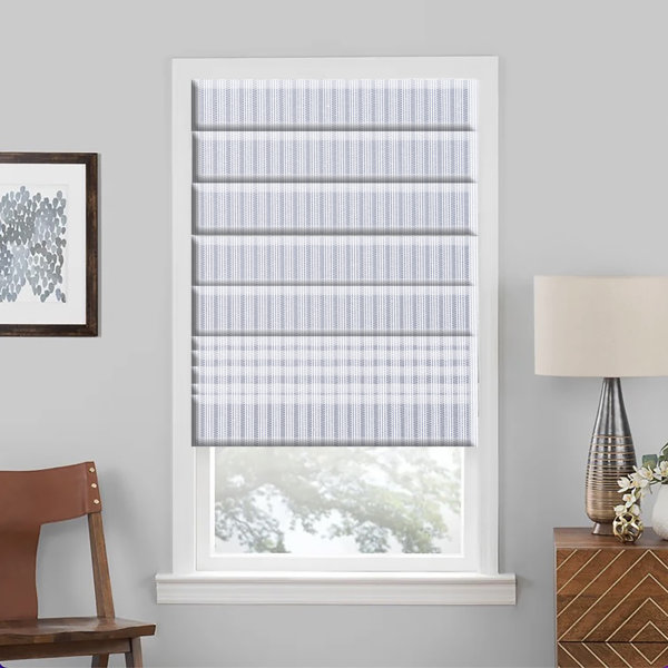 Zebra Homes Sheer Roman Shade Wayfair